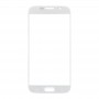 10 tk Front Screen Outter klaas objektiiv Samsung Galaxy S6 / G920F (valge)