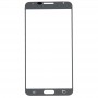 10 db elülső képernyő Külső üveglencse a Samsung Galaxy számára 4 / N910 (fekete)