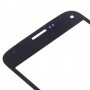 10 PCS מסך קדמי עדשת זכוכית החיצונית למיני S5 גלקסי סמסונג (שחור)