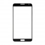 10 db elülső képernyő Külső üveglencse a Samsung Galaxy-hez 3 NEO / N7505 (fekete)