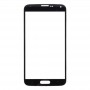 10 db elülső képernyő Külső üveglencse Samsung Galaxy S5 / G900 (fekete)
