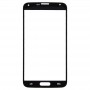 10 PCS Frontscheibe Äußere Glasobjektiv für Samsung Galaxy S5 / G900 (weiß)