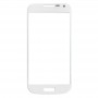 10 kpl edessä näytön ulkolasin linssi Samsung Galaxy S IV Mini / I9190 (valkoinen)