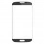 10 szt. Ekranowy ekran zewnętrzny Obiektyw szklany Samsung Galaxy S IV / I9500 (czarny)