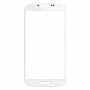 10 PCS Передній екран Outer скло об'єктива для Samsung Galaxy S IV / i9500 (білий)
