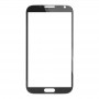 10 kpl etunäytön ulkolasilinssi Samsung Galaxy Note II / N7100 (musta)