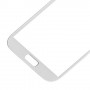 10 PCS Frontscheibe Äußere Glasobjektiv für Samsung Galaxy Note II / N7100 (weiß)