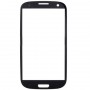 10 ks přední síto vnější skleněné čočky pro Samsung Galaxy SIII / I9300 (černá)