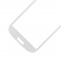 10 PCS delantero de la pantalla externa lente de cristal para Samsung Galaxy SIII / i9300 (blanco)