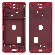 შუა ჩარჩო Bezel Plate for Samsung Galaxy S20 FE (წითელი)