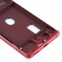Marco medio del bisel de la placa para Samsung Galaxy S20 FE (rojo)