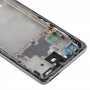 Marco medio del bisel de la placa para Samsung Galaxy A72 5G SM-A726 (Negro)
