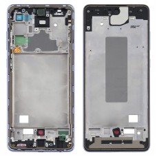Средна рамка Пазел плоча за Samsung Galaxy A72 5G SM-A726 (лилав)