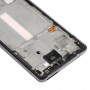 Средняя Рамка ободок Тарелка для Samsung Galaxy A52 (черная)