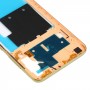 Средна рамка Пазел плоча за Samsung Galaxy A60 (оранжево)