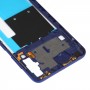 შუა ჩარჩო Bezel Plate for Samsung Galaxy A60 (ლურჯი)