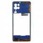 Средна рамка Пазел плоча за Samsung Galaxy F62 (син)