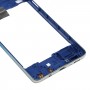 Plaque de lunette de cadre moyen pour Samsung Galaxy F62 (Bleu)