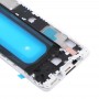 Front Housing LCD Frame Bezel for Galaxy C9 Pro(White)