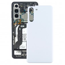 Аккумулятор Задняя крышка для Samsung Galaxy S21 5G (белый)