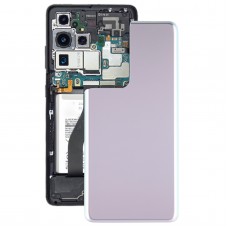 Battery Back Cover for Samsung Galaxy S21 Ultra 5G(Silver)