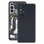 Couverture arrière de la batterie avec couvercle de la lentille de caméra pour Samsung Galaxy A52 5G / 4G (Noir)
