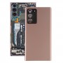 Copertura posteriore della batteria con la macchina fotografica copriobiettivo per Samsung Galaxy Note20 Ultra (oro rosa)