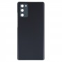 Couverture arrière de la batterie avec couvercle de la lentille de caméra pour Samsung Galaxy Note20 (Noir)