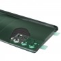 La batería de la contraportada con la cubierta de la lente de la cámara para Samsung Galaxy Note20 (verde)