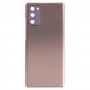 Battery Back Cover with Camera Lens Cover for Samsung Galaxy Note20(Rose Gold)