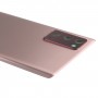 Батерия Задното покритие с капак на обектива на камерата за Samsung Galaxy Note20 (розово злато)