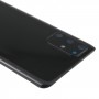 Pokrywa baterii z pokrywą obiektywu aparatu dla Samsung Galaxy S20 + (czarny)