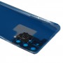 חזרה סוללת כיסוי עם מצלמת עדשת כיסוי עבור Samsung Galaxy S20 + (שחורה)