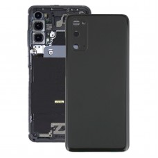 Батерия Задното покритие с капак на обектива на камерата за Samsung Galaxy S20 (черен)