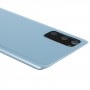 Батерия Задна покривка с капак на обектива на камерата за Samsung Galaxy S20 (син)