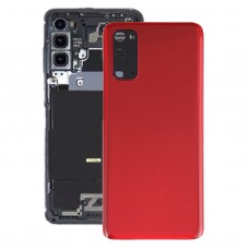 Akun takakansi kameran linssien kansi Samsung Galaxy S20: lle (punainen)