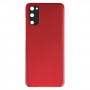 Przykrywka z baterii z pokrywą obiektywu aparatu do Samsung Galaxy S20 (czerwony)