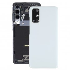 Аккумулятор Задняя крышка с камеры крышка объектива для Samsung Galaxy S20 (белый)