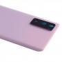 חזרה סוללת כיסוי עם מצלמת עדשת כיסוי עבור Samsung Galaxy S20 FE (סגולה)