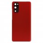 חזרה סוללת כיסוי עם מצלמת עדשת כיסוי עבור Samsung Galaxy S20 FE (אדום)