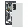 Battery Back Cover with Camera Lens Cover for Samsung Galaxy S20 FE(Silver)