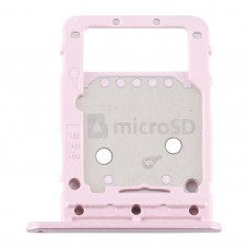 サムスンのギャラクシータブS6ライト/ SM-P615のためのSIMカードトレイ+マイクロSDカードトレイ（ピンク）