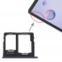 SIM-Karten-Behälter + Micro-SD-Karten-Behälter für Samsung Galaxy Tab A 8.4 (2020) / SM-T307U (Schwarz)