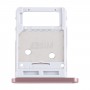 SIM-kortin lokero + mikro SD-kortti Alsung Galaxy Tab S7 SM-T870 / T875 (vaaleanpunainen)