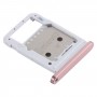 SIM-карти лоток + Micro SD-карти лоток для Samsung Galaxy Tab S7 SM-T870 / T875 (рожевий)