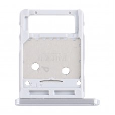 Slot per scheda SIM + Micro SD Card vassoio per Samsung Galaxy Tab S7 SM-T870 / T875 (argento)