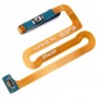 Sõrmejälgede andur Flex Cable jaoks Samsung Galaxy M12 / A12 / SM-A125 / M125 (sinine)
