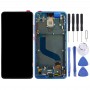 OLED Material LCD Screen and Digitizer Full Assembly with Frame for Xiaomi Redmi K20 / Redmi K20 Pro / 9T Pro(Blue)