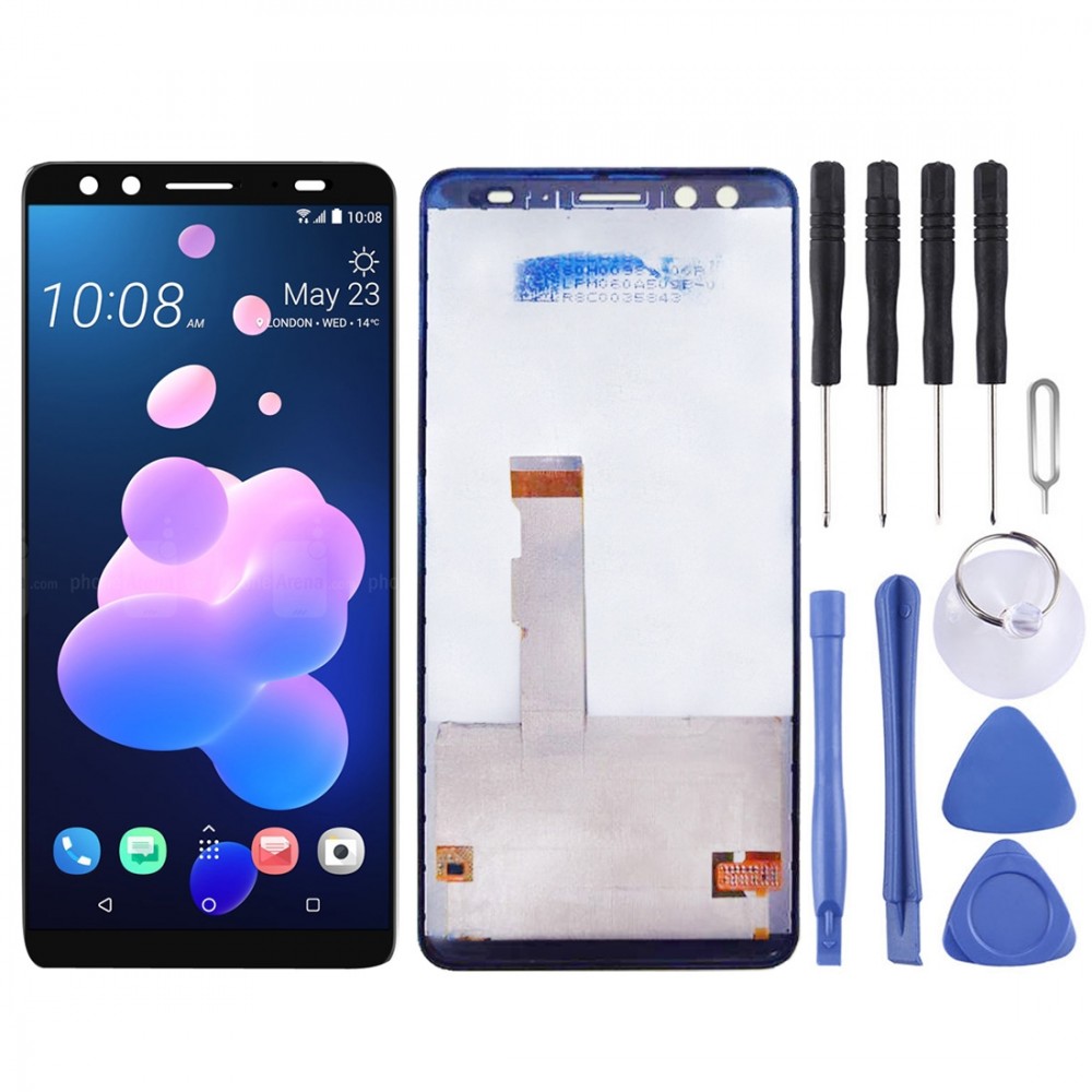 LCD Screen and Digitizer Full Assembly for HTC U12+ (Black)