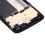 HTCの欲望526用フロントハウジングLCDフレームベゼルプレート（ブラック）